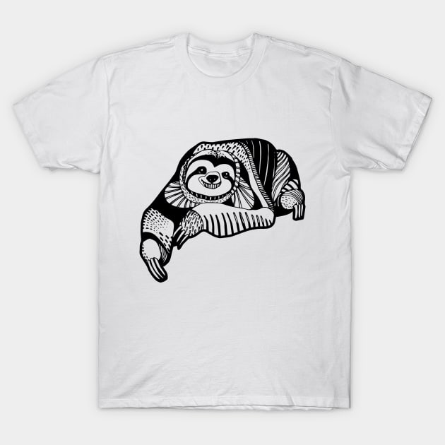 Happy sloth T-Shirt by Réka Sajó